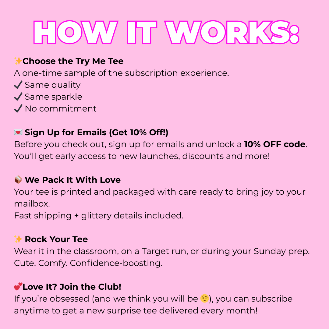 Try Me Tee – No Subscription Needed